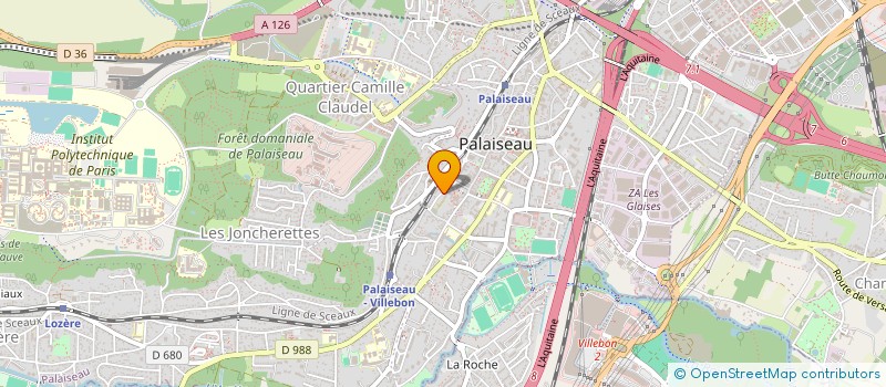 localisation de l'entreprise ASS SPORTIVE DU COLLEGE JOSEPH BARA à PALAISEAU