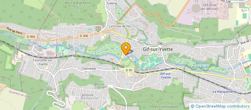 localisation de l'entreprise ASS SPORTIVE DU COLLEGE JULIETTE ADAM à GIF-SUR-YVETTE