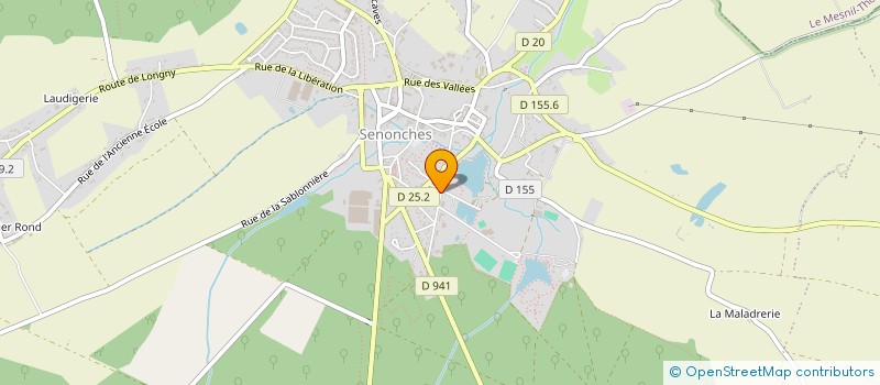 localisation de l'entreprise ASS SPORTIVE DU COLLEGE LA LOGE DES BOIS DE SENONCHES à SENONCHES