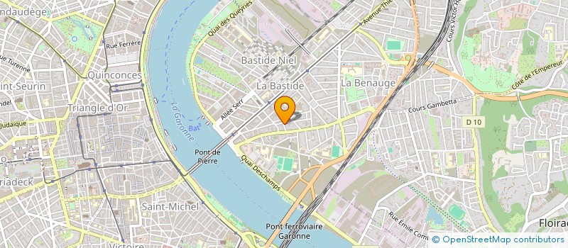 localisation de l'entreprise ASS SPORTIVE DU COLLEGE LEONARD LENOIR à BORDEAUX