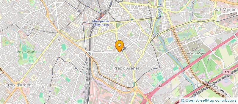 localisation de l'entreprise ASS SPORTIVE DU COLLEGE MARCEL PAGNOL à MONTPELLIER