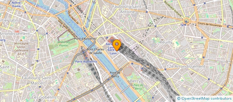 localisation de l'entreprise ASS SPORTIVE DU COLLEGE PAUL VERLAINE  PARIS