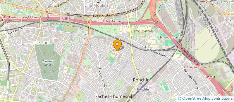 localisation de l'entreprise ASS SPORTIVE DU COLLEGE VERLAINE LILLE à LILLE