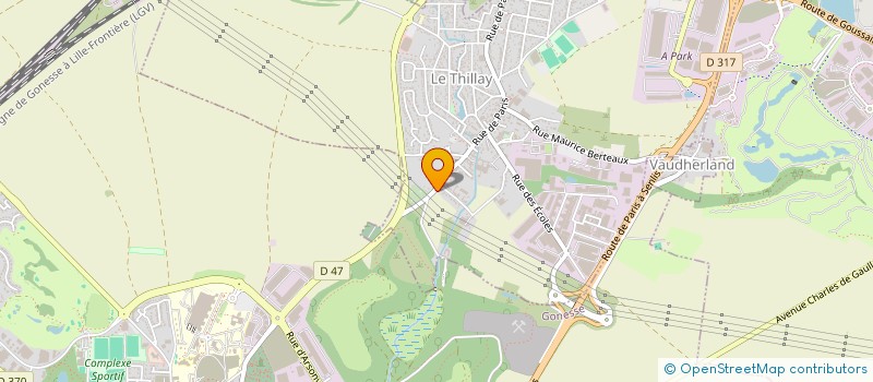 localisation de l'entreprise ASS SPORTIVE DU FUNERAIRE  BONNEUIL-EN-FRANCE