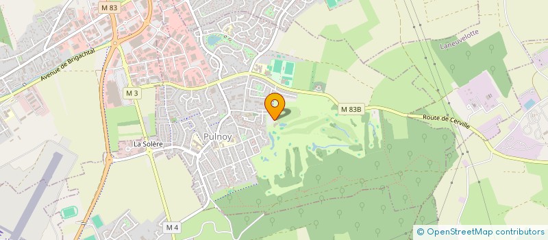 localisation de l'entreprise ASS SPORTIVE DU GOLF DE NANCY PULNOY  PULNOY