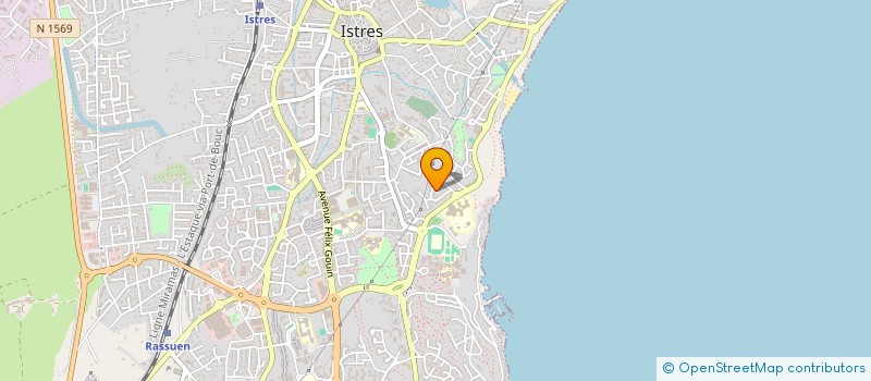 localisation de l'entreprise ASS SPORTIVE DU LP LATECOERE à ISTRES