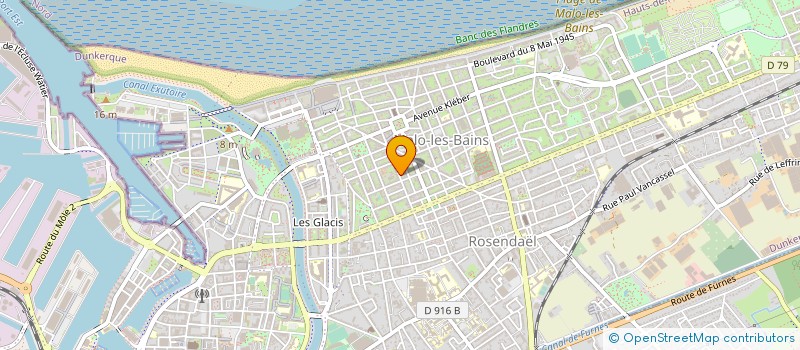 localisation de l'entreprise ASS SPORTIVE DUNKERQUOISE à DUNKERQUE