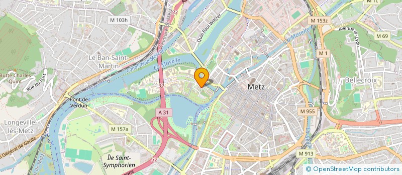 localisation de l'entreprise ASS SPORTIVE ECOLE NAT INGENIEURS METZ  METZ