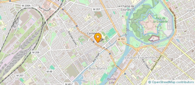 localisation de l'entreprise ASS SPORTIVE ET CULTURELLE à LAMBERSART