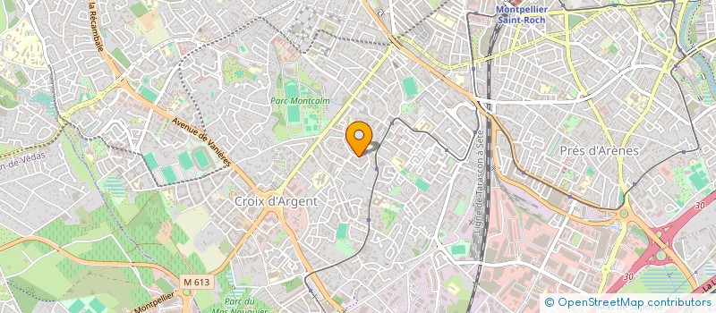 localisation de l'entreprise ASS SPORTIVE ET CULTURELLE ASCAM à MONTPELLIER