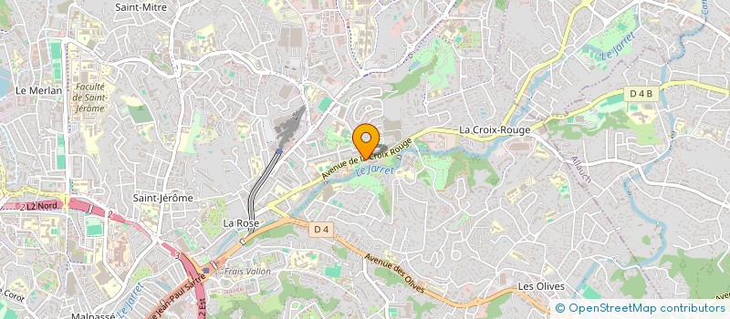localisation de l'entreprise ASS SPORTIVE ET CULTURELLE BEGUDE SUD à MARSEILLE