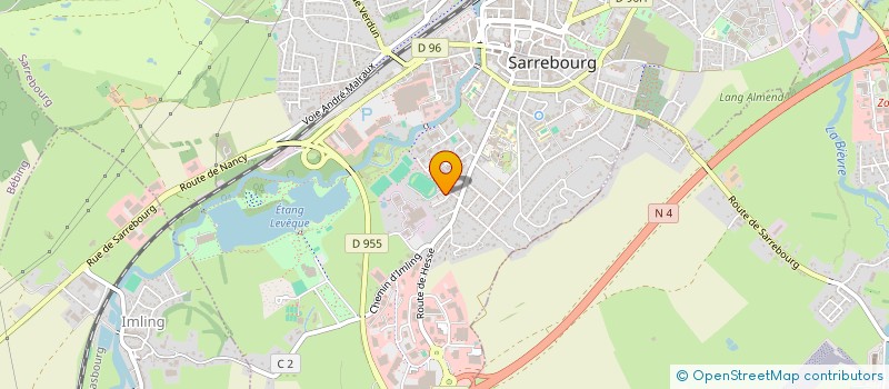 localisation de l'entreprise ASS SPORTIVE ET CULTURELLE DE DOLVING  DOLVING