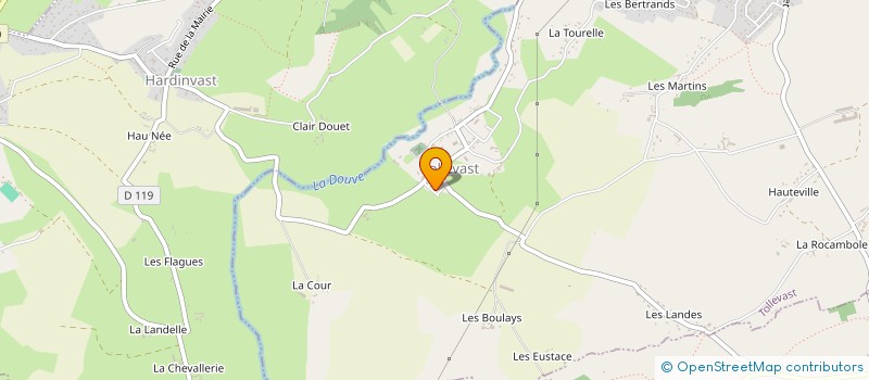 localisation de l'entreprise ASS SPORTIVE ET CULTURELLE DE TOLLEVAST  TOLLEVAST