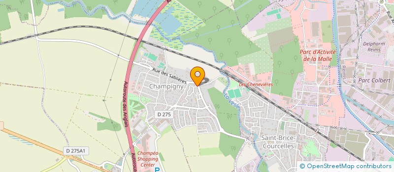 localisation de l'entreprise ASS SPORTIVE ET CULTURELLE DES MESNEUX  LES MESNEUX