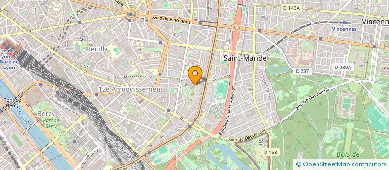 localisation de l'entreprise ASS SPORTIVE ET CULTURELLE MONTEMPOIVRE à PARIS