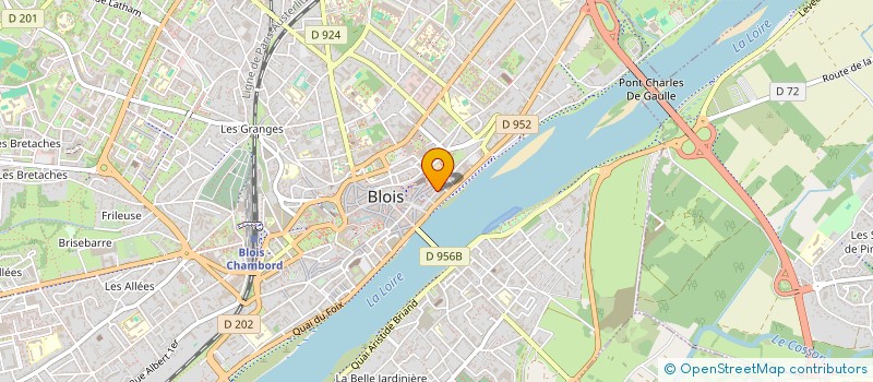 localisation de l'entreprise ASS SPORTIVE ET CULTURELLE- RAPID CLUB DE BLOIS à BLOIS