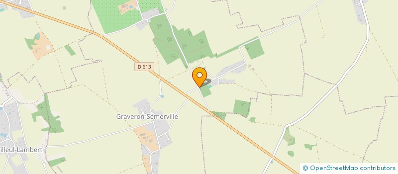 localisation de l'entreprise ASS SPORTIVE GYM DANSE CHOREGRAPHIE  GRAVERON-SEMERVILLE