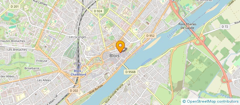 localisation de l'entreprise ASS SPORTIVE HANDICAPES BLESOIS  BLOIS