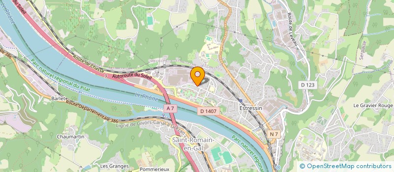localisation de l'entreprise ASS SPORTIVE JOUEURS DE BOULES DE VIENNE à VIENNE