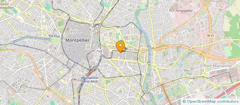 localisation de l'entreprise ASS SPORTIVE JUVENAL ANTIGONE à MONTPELLIER