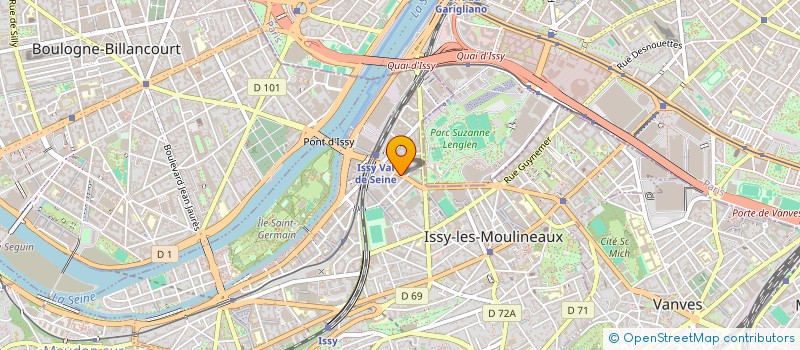 localisation de l'entreprise ASS SPORTIVE L'EQUIPE à ISSY-LES-MOULINEAUX