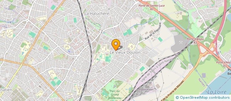 localisation de l'entreprise ASS SPORTIVE LA DOULONNAISE à NANTES