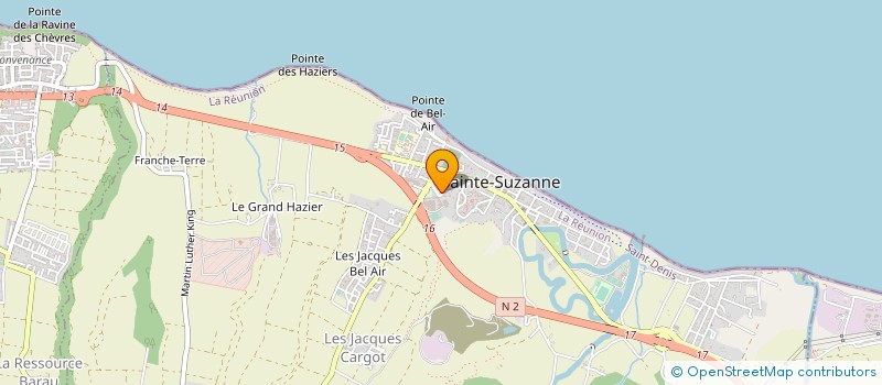 localisation de l'entreprise ASS SPORTIVE LYCEE BEL AIR STE SUZANNE à SAINTE-SUZANNE