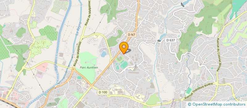 localisation de l'entreprise ASS SPORTIVE LYCEE GALLIENI à FREJUS