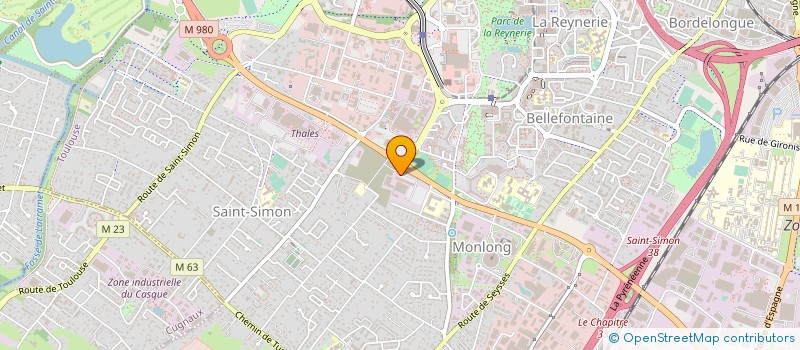 localisation de l'entreprise ASS SPORTIVE MOTOROLA à TOULOUSE
