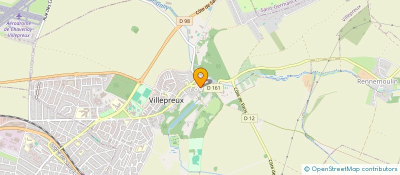 localisation de l'entreprise ASS SPORTIVE MUNICIPALE DE VILLEPREUX  VILLEPREUX