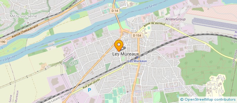 localisation de l'entreprise ASS SPORTIVE OMNISPORT DES MUREAUX à LES MUREAUX