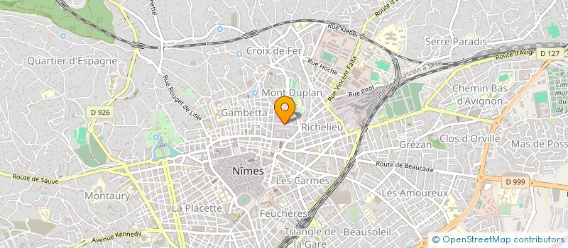 localisation de l'entreprise ASS SPORTIVE PIGIER NIMES à NIMES