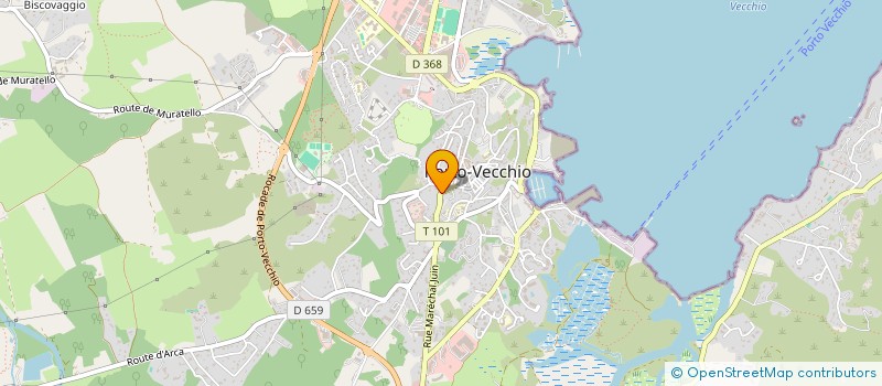 localisation de l'entreprise ASS SPORTIVE PORTO VECCHIO SECTION FOOT à PORTO-VECCHIO