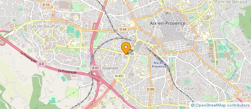 localisation de l'entreprise ASS SPORTIVE RESTAURATION DU PASINO à AIX-EN-PROVENCE