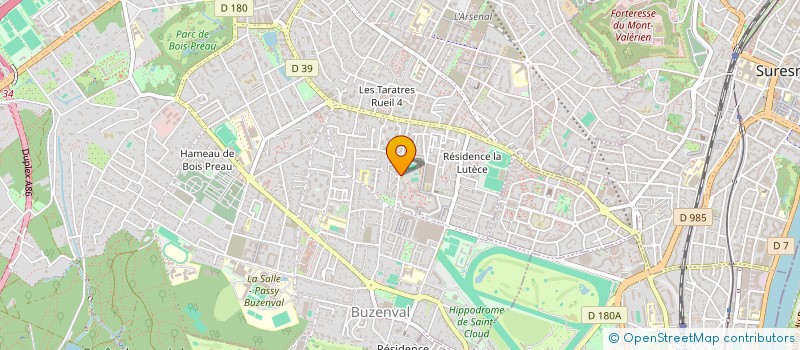 localisation de l'entreprise ASS SPORTIVE SCOLAIRE COLLEGE HENRI DUNANT à RUEIL-MALMAISON