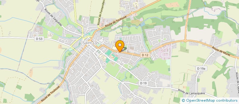 localisation de l'entreprise ASS SPORTIVE SCOLAIRE DU COLLEGE DE ST LYS à SAINT-LYS