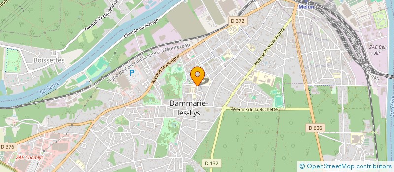 localisation de l'entreprise ASS SPORTIVE SCOLAIRE PAUL DOUMER à DAMMARIE-LES-LYS