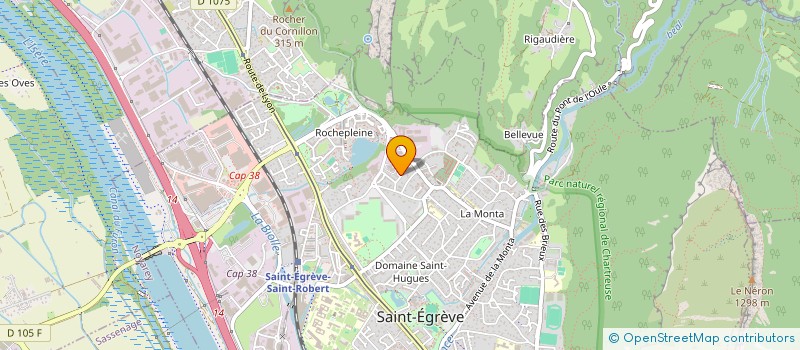 localisation de l'entreprise ASS SPORTIVE SCOLAIRE USEP DES ECOLES  FONTANIL-CORNILLON