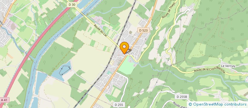 localisation de l'entreprise ASS SPORTIVE SCOLAIRE USEP DES ECOLES PUBLIQUES DU CHEYLAS  LE CHEYLAS