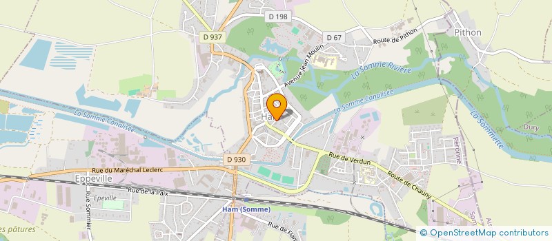 localisation de l'entreprise ASS SPORTIVE SCOLAIRE USEP ECOLE JEAN ZAY à HAM
