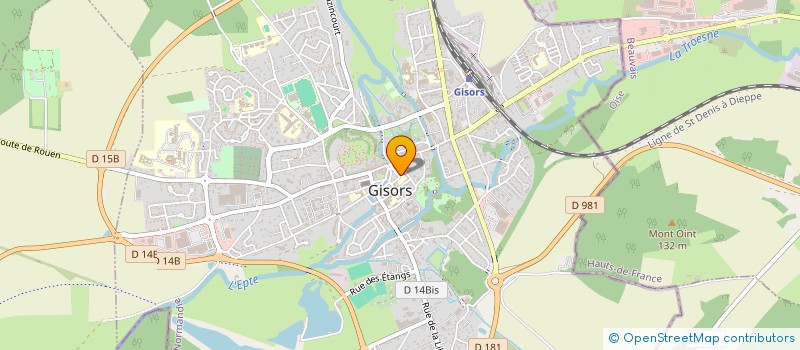 localisation de l'entreprise ASS SPORTIVE SCOLAIRE USEP ECOLE PUBLIQUE DE GISORS JEAN MOULIN à GISORS