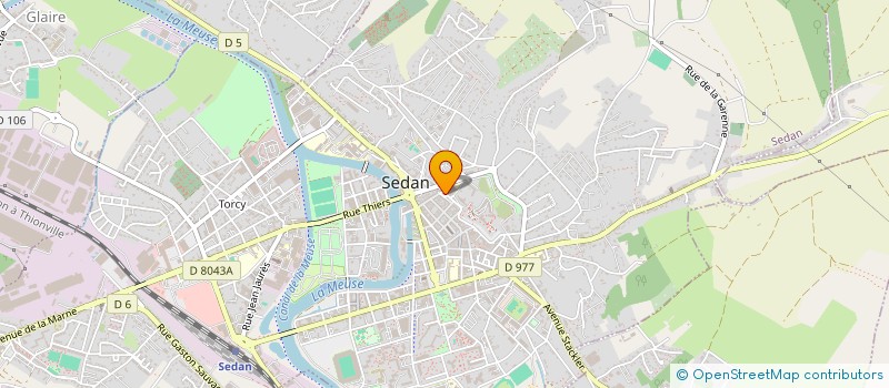 localisation de l'entreprise ASS SPORTIVE SOMMER ATHLETISME  GLAIRE