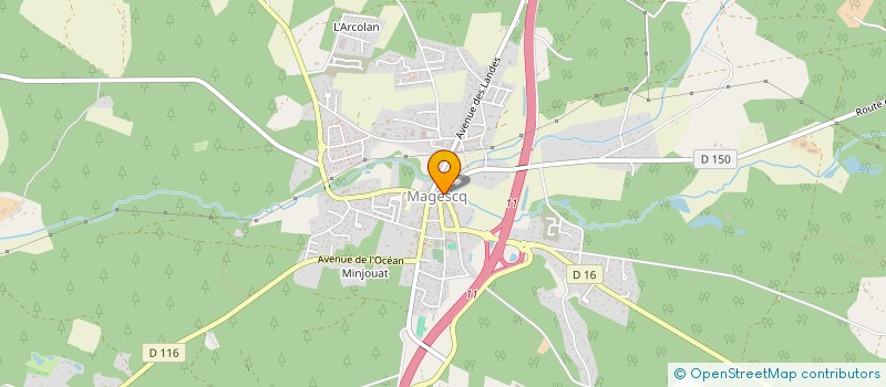 localisation de l'entreprise ASS SPORTIVE SOUSTONNAISE à SOUSTONS