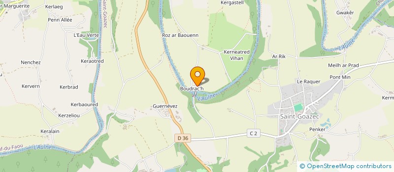 localisation de l'entreprise ASS SPORTIVE ST THOIS SPORTS  SAINT-THOIS