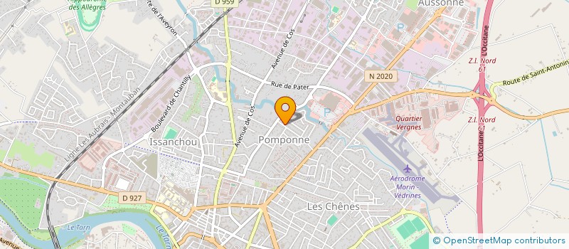 localisation de l'entreprise ASS  SPORTIVE STEFANOISE  MONTAUBAN