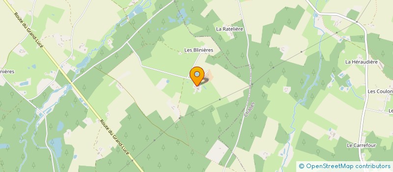 localisation de l'entreprise ASS SPORTIVE SWIN CLUB PARIGNE L EVEQUE  PARIGNE L'EVEQUE