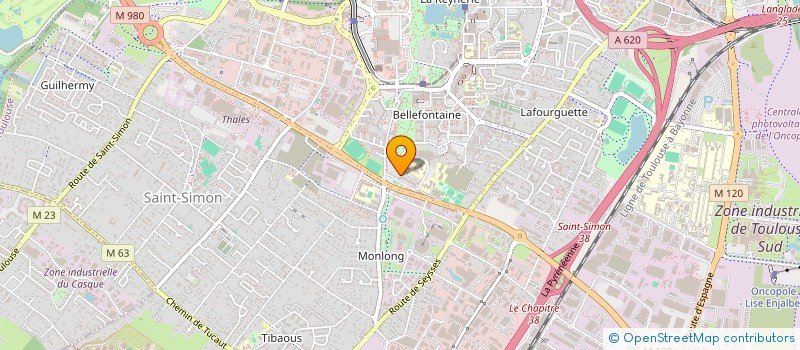 localisation de l'entreprise ASS SPORTIVE TOULOUSE MIRAIL FOOTBALL à TOULOUSE