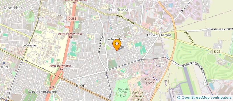 localisation de l'entreprise ASS SPORTIVE VIETNAMIENNE DE LYON à BRON