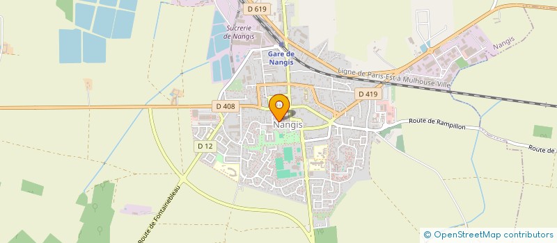 localisation de l'entreprise ASS SPORTS ET LOISIRS DE CLOS FONTAINE  CLOS-FONTAINE