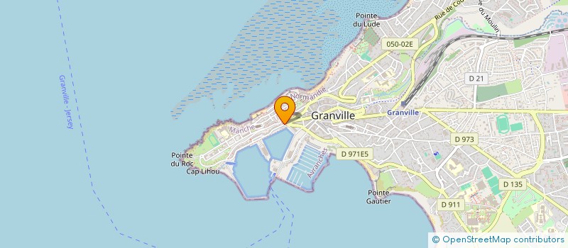 localisation de l'entreprise ASS SPORTS LOISIRS POLICE GRANVILLE  GRANVILLE